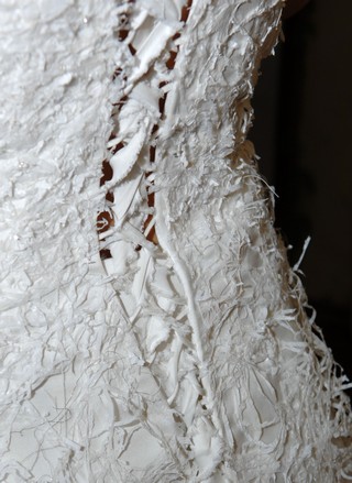 textile art dress